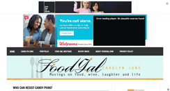 Desktop Screenshot of foodgal.com